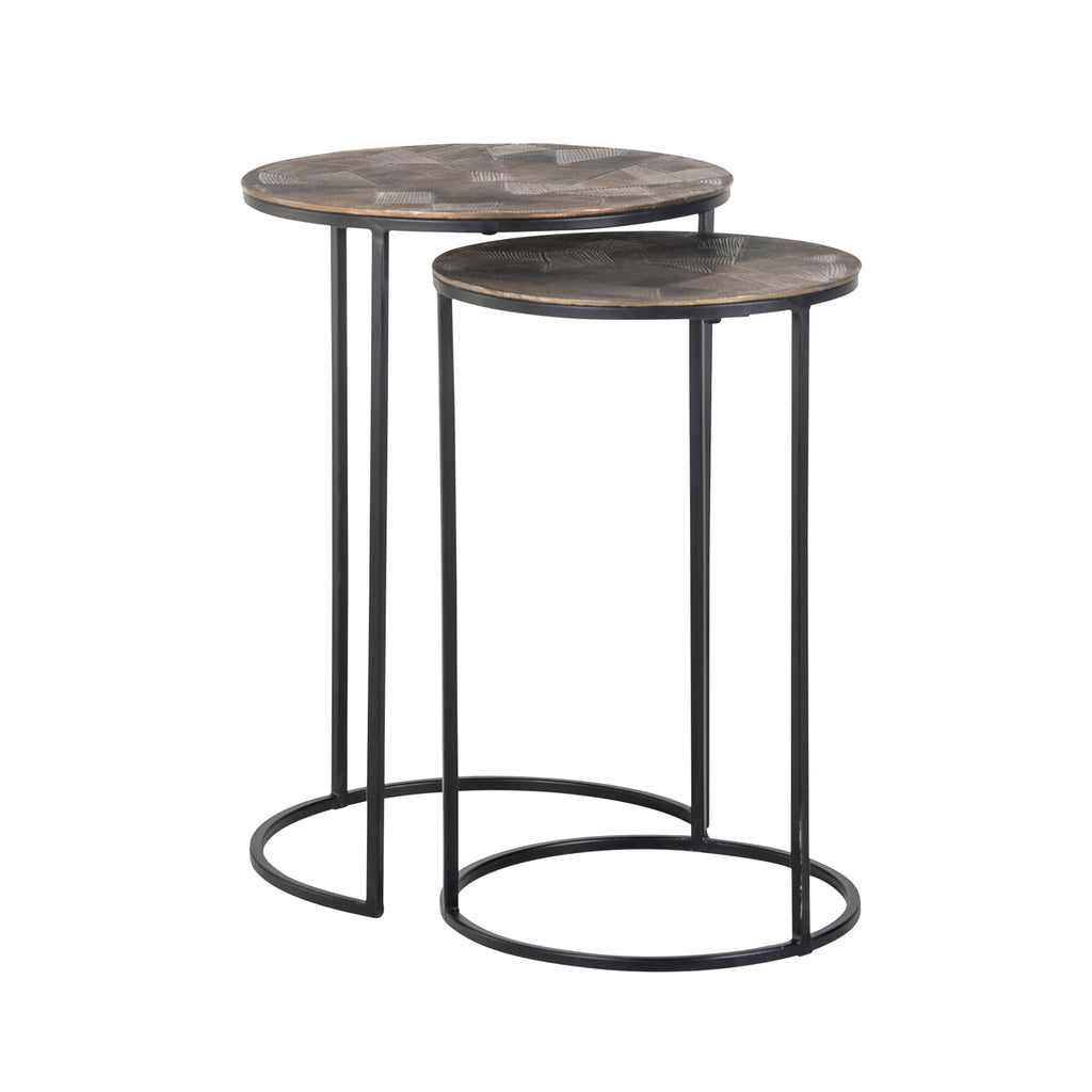 Side table Tulum set of 2