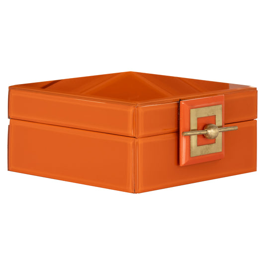 Jewelry box Bodine small orange