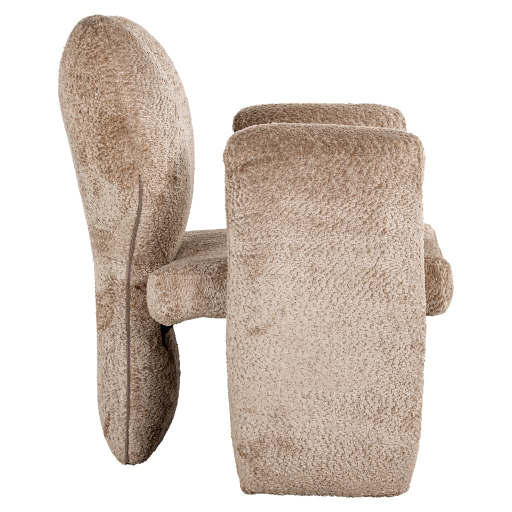 Fauteuil Didi naturel schaap