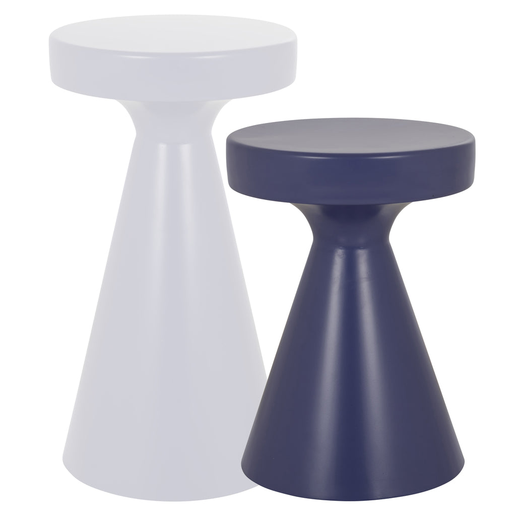 Table d'appoint Kimble violet petite 30Ø