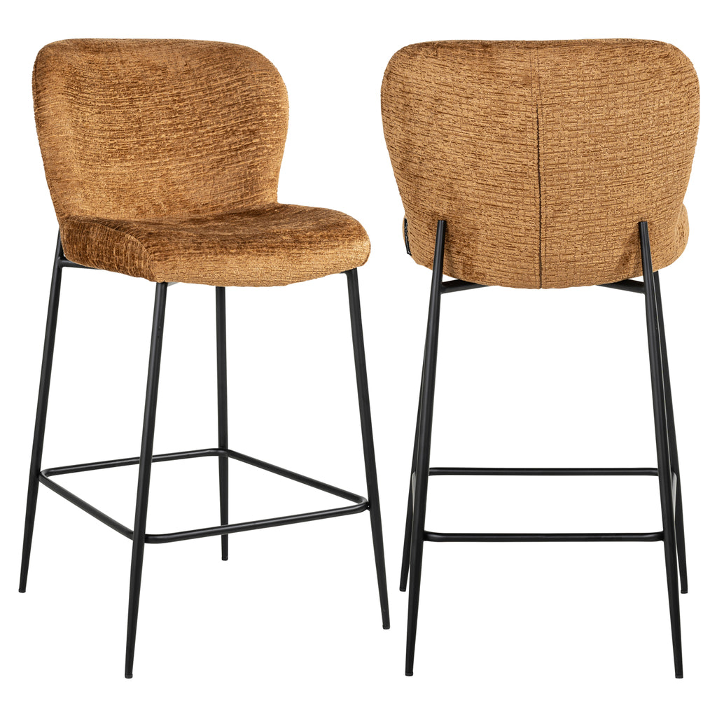 Counter stool Darby cognac fusion