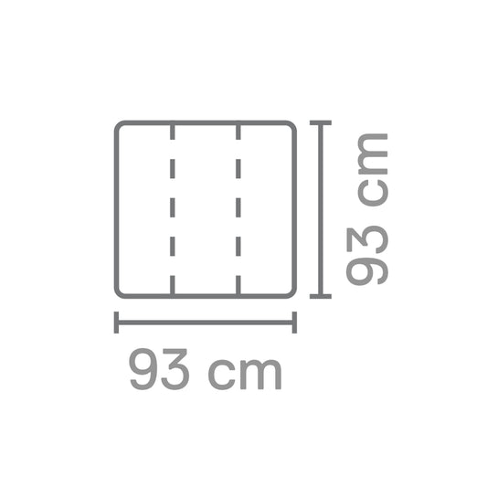 Poef Milton 93x93