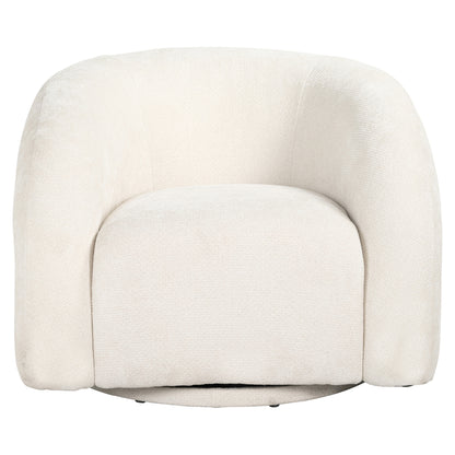 Arcus eenhoorn witte draaifauteuil