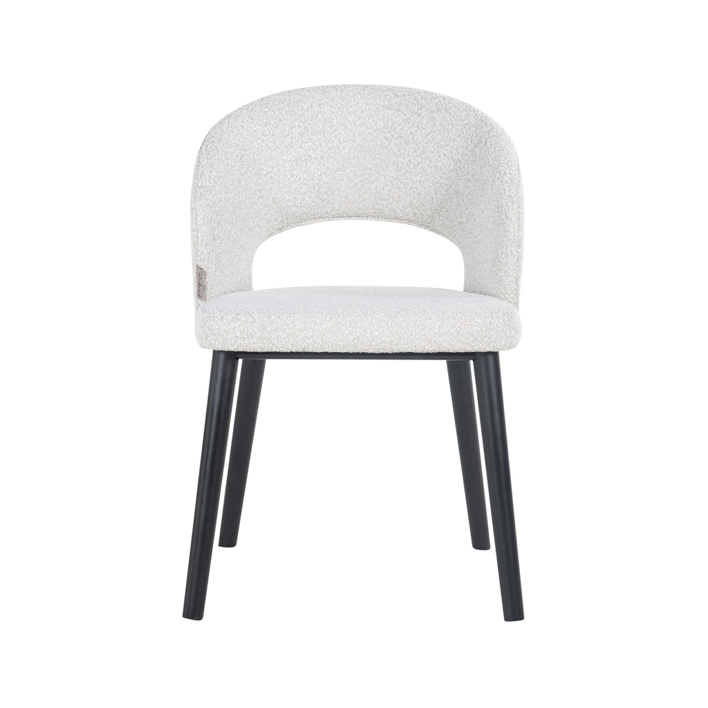 Chair Savoy white bouclé