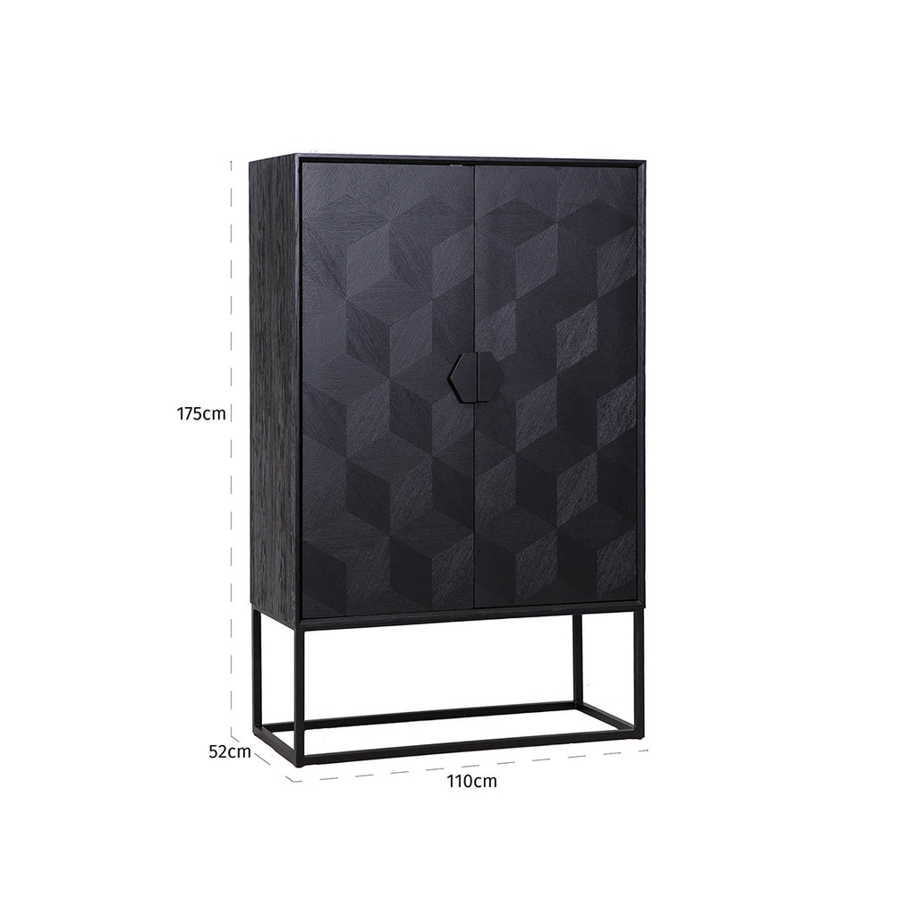 Wall cabinet Blax 2 doors