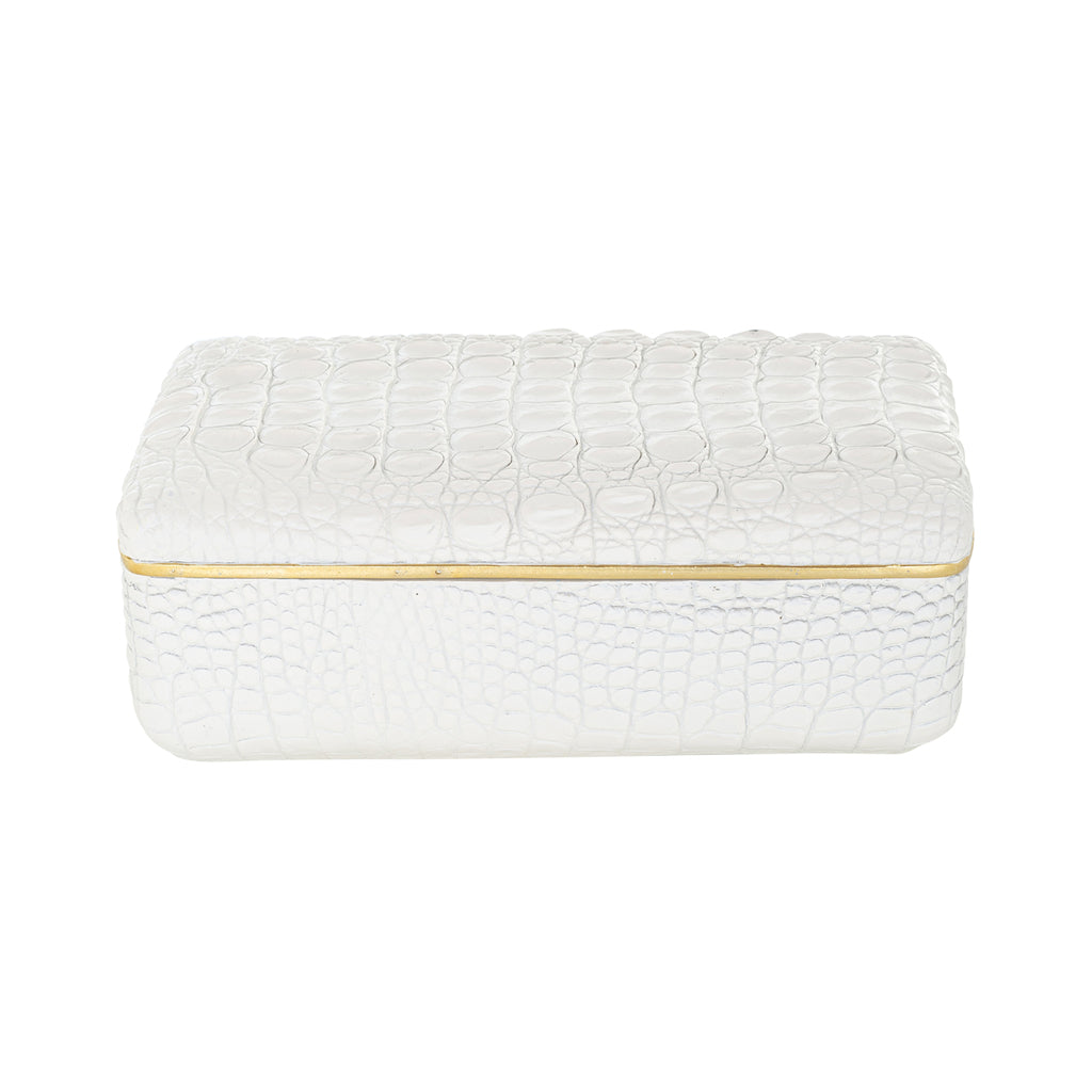 Storage box Cobe white large