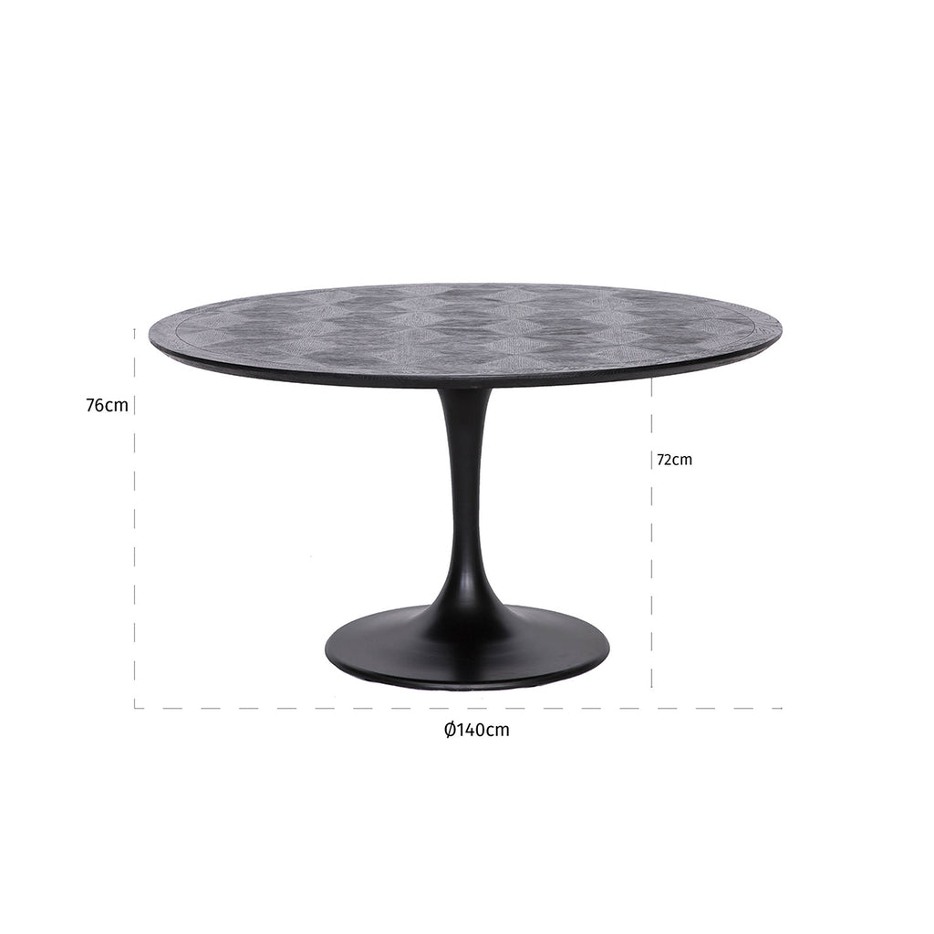 Eettafel Blax 140Ø