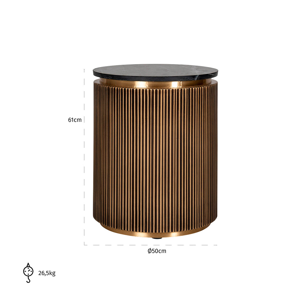 Side table Ironville 50Ø