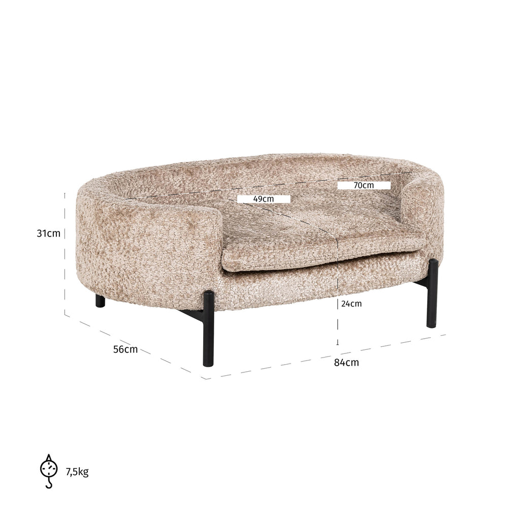 Huisdierenbed Dolly nature mouton