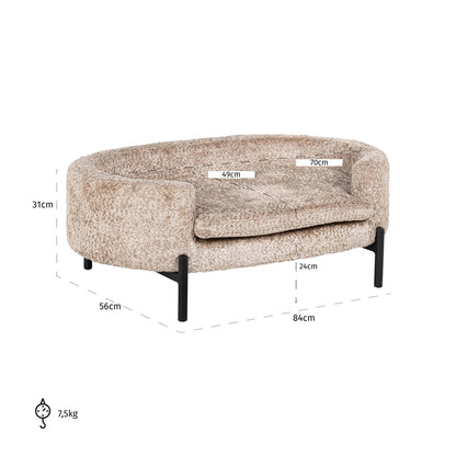 Huisdierenbed Dolly nature mouton