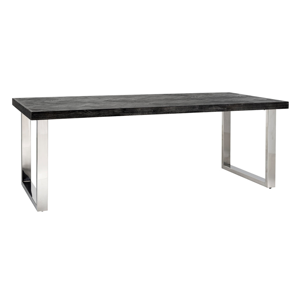 Eettafel Blackbone silver 220