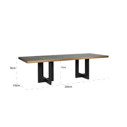 Eettafel Cambon 320