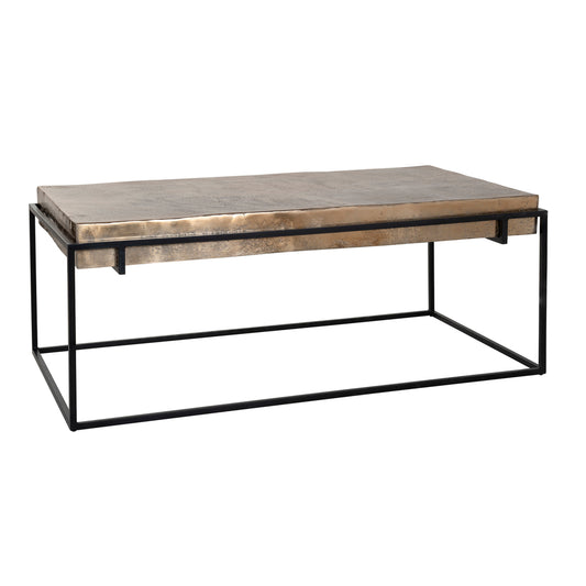 Coffee table Calloway champagne gold