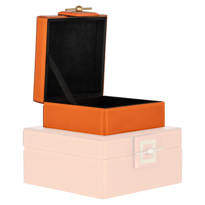 Jewelry box Bodine small orange