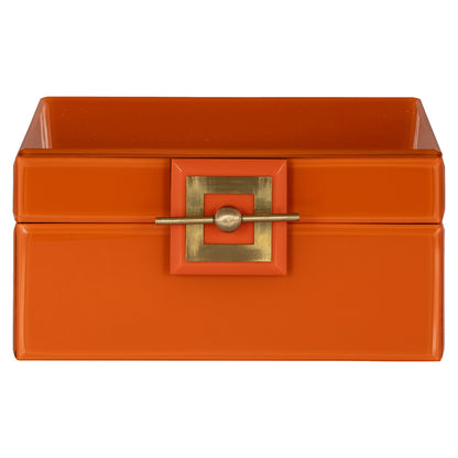 Jewelry box Bodine orange large