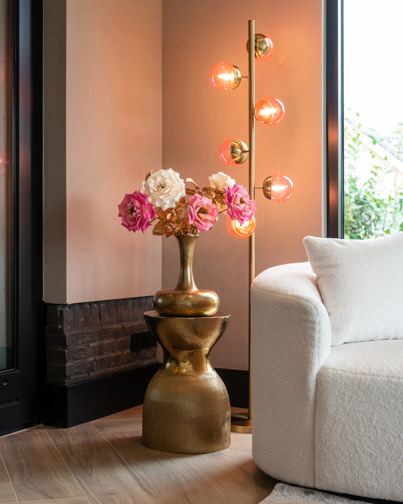 Floor lamp Zola pink