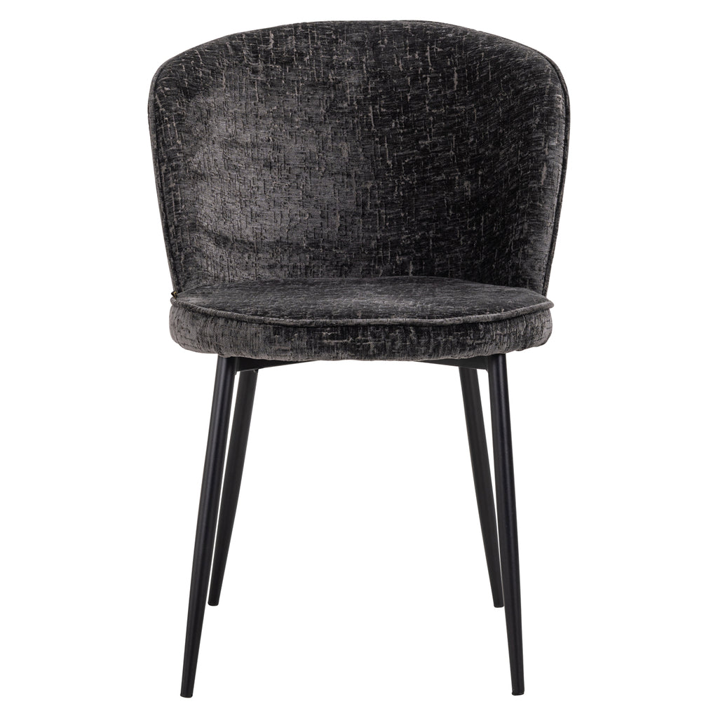 Chair Sandy graphite island (set of 2)