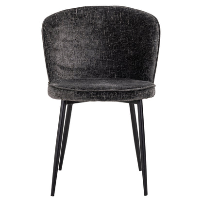 Chair Sandy graphite island (set of 2)