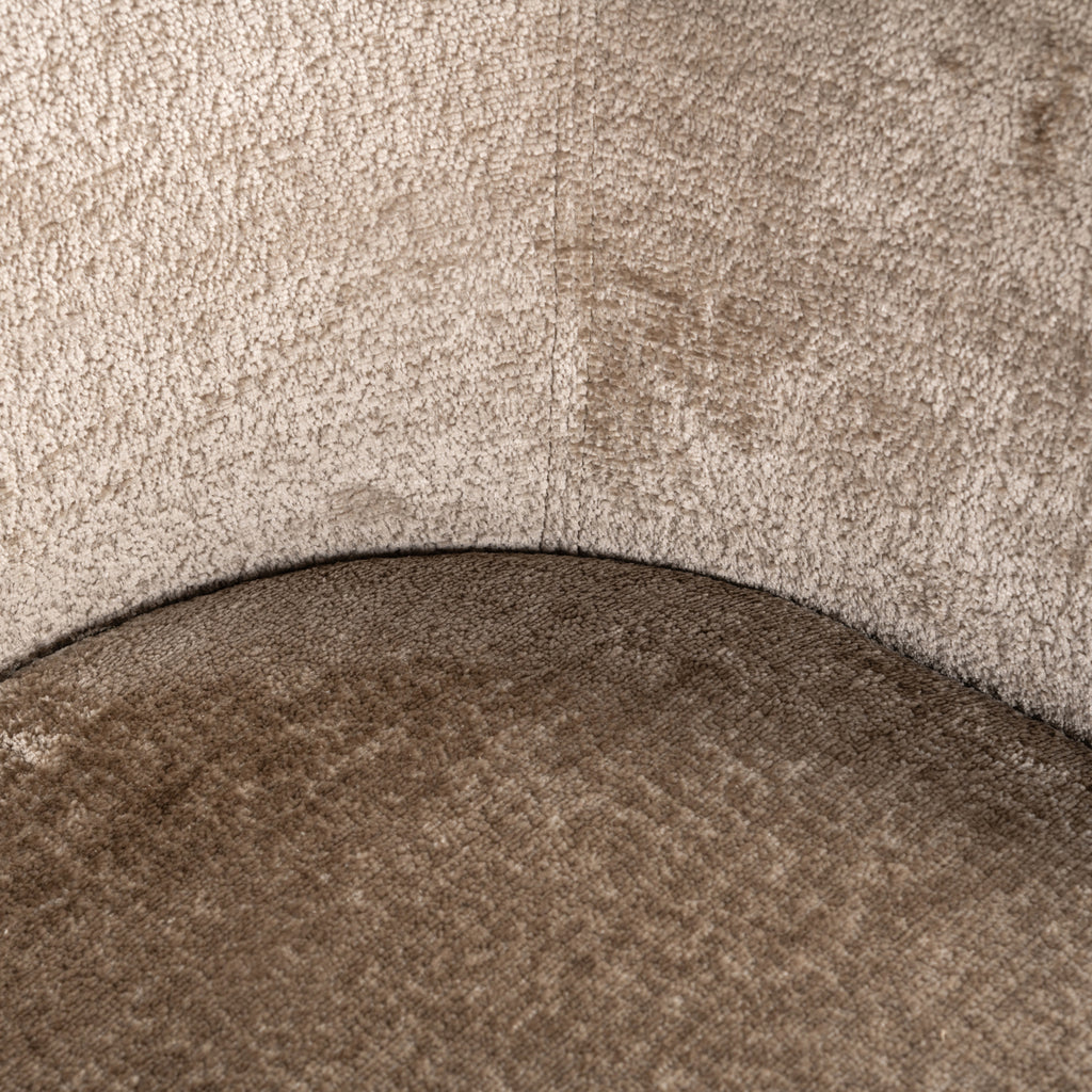 Chair Ruby taupe chenille