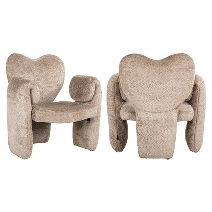 Fauteuil Didi naturel schaap