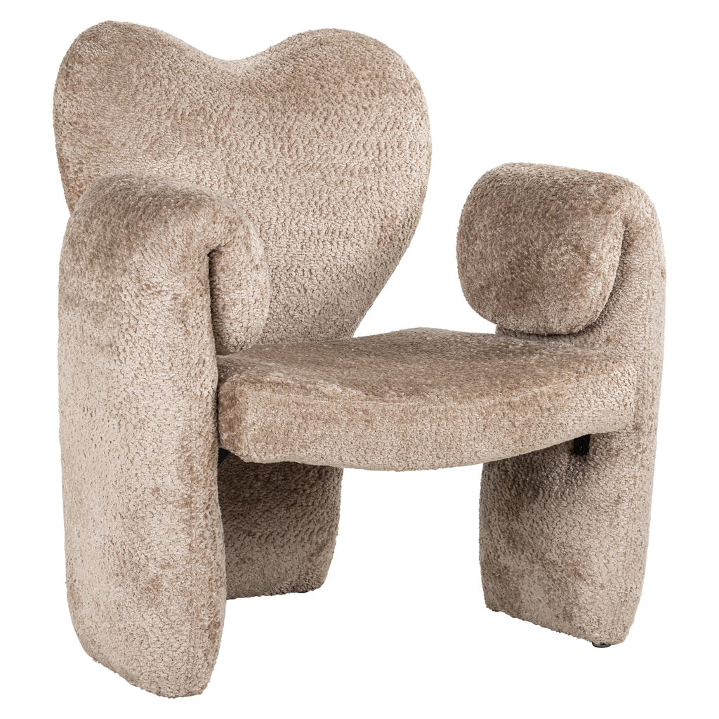 Fauteuil Didi naturel schaap