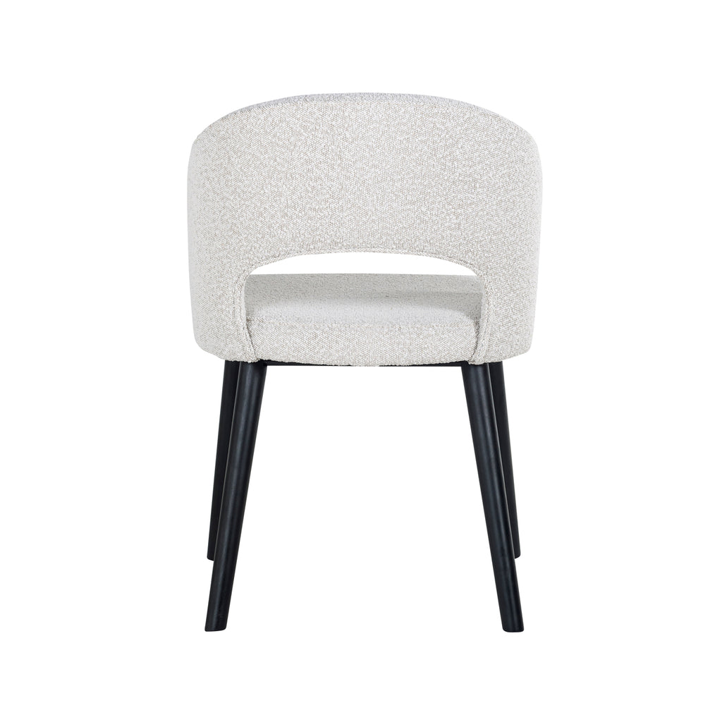 Chair Savoy white bouclé