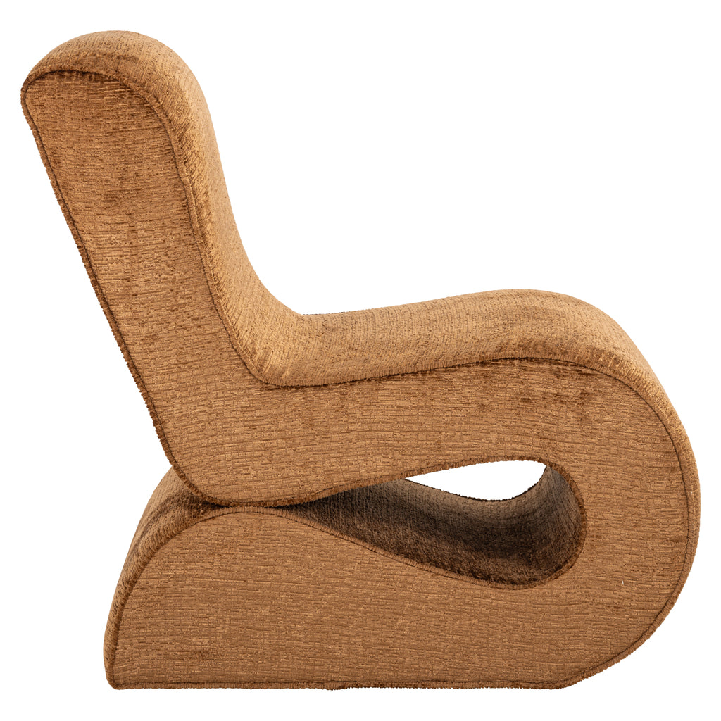 Frankie cognac fusion armchair