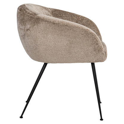 Chair Ruby taupe chenille