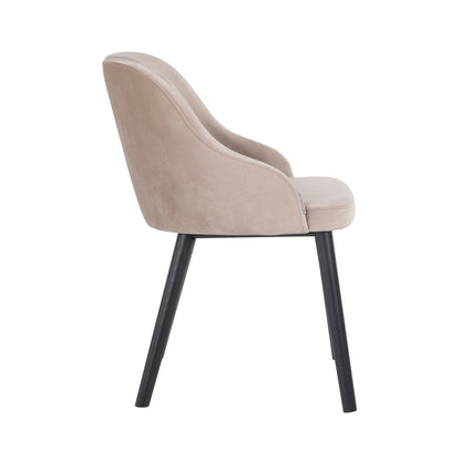 Chair Twiggy khaki velvet