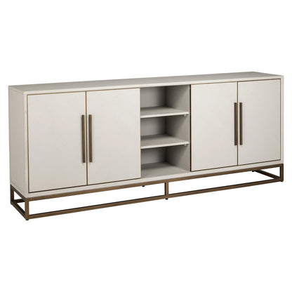 Dressoir Whitebone messing 4-deuren