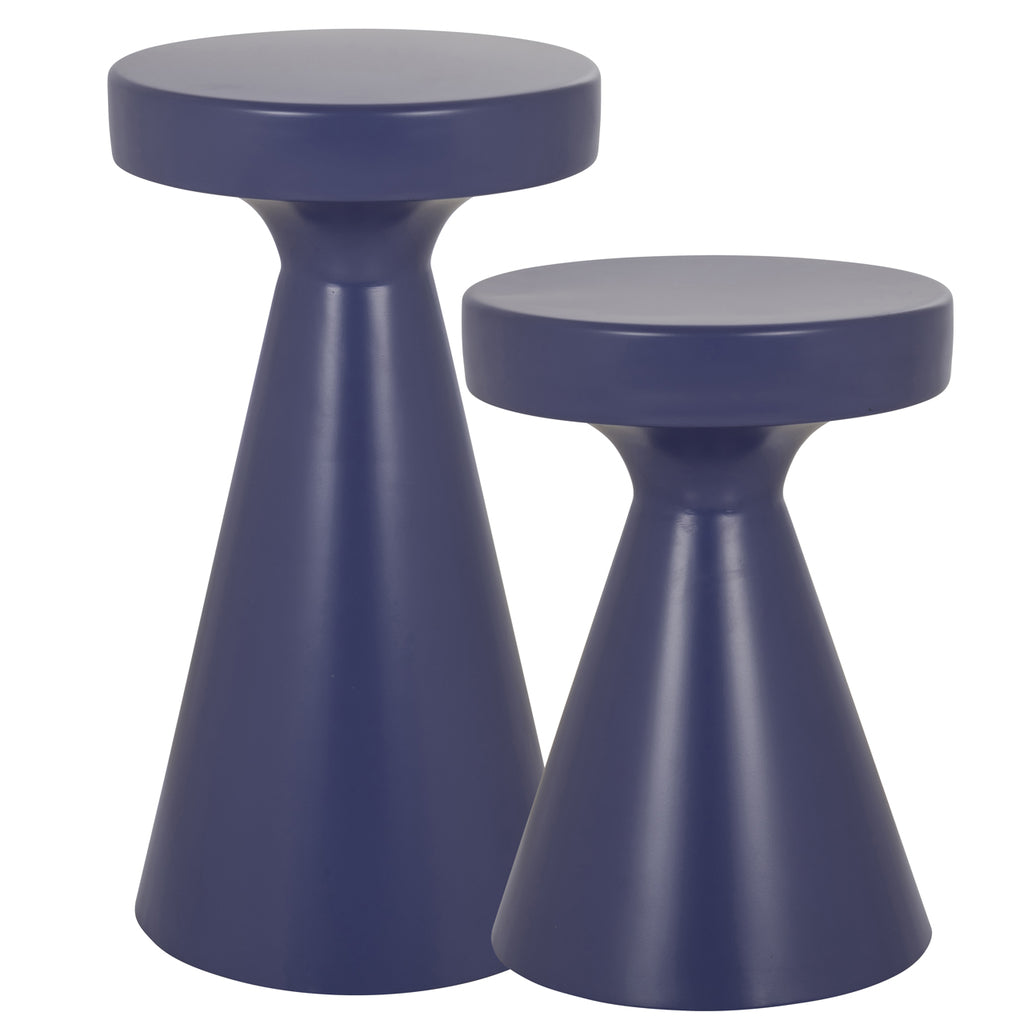 Table d'appoint Kimble violet petite 30Ø