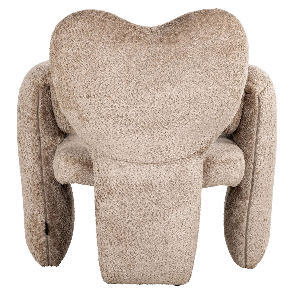 Fauteuil Didi naturel schaap